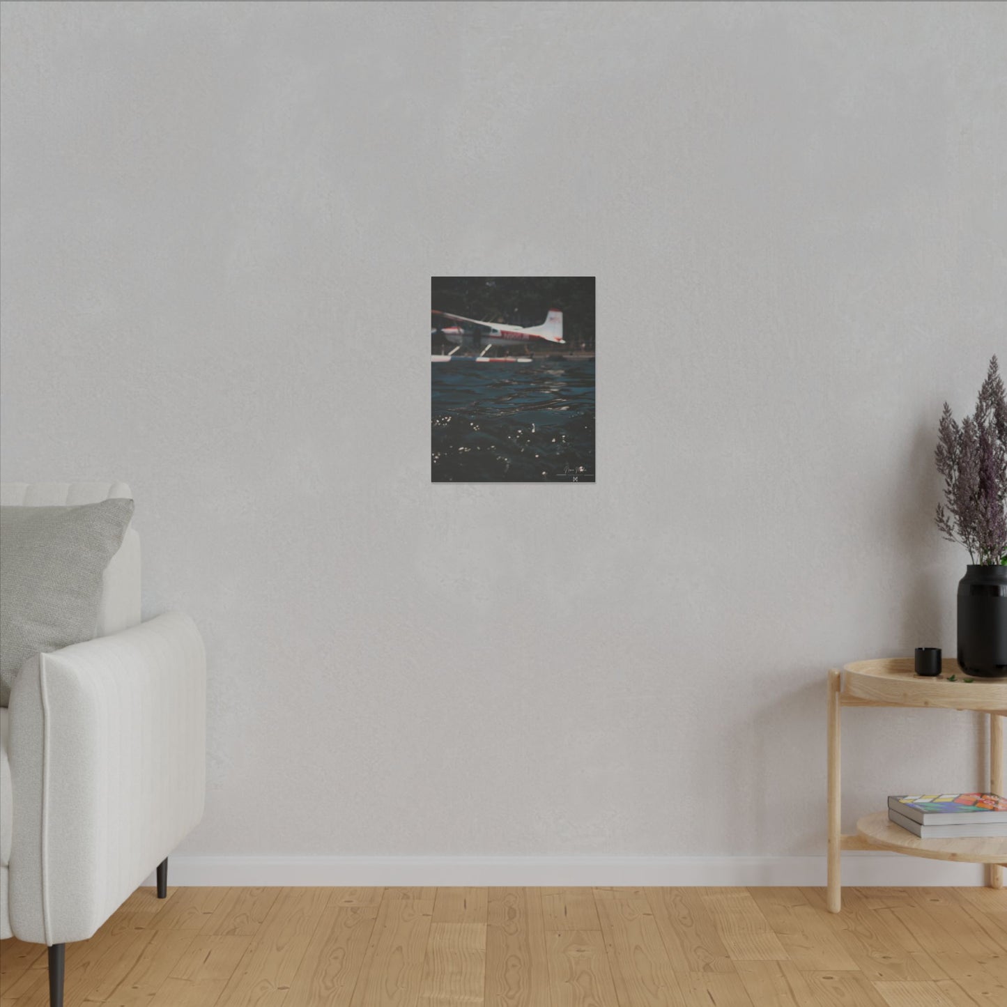 "Seaplane Dreams" on Matte Canvas, Stretched, 0.75"