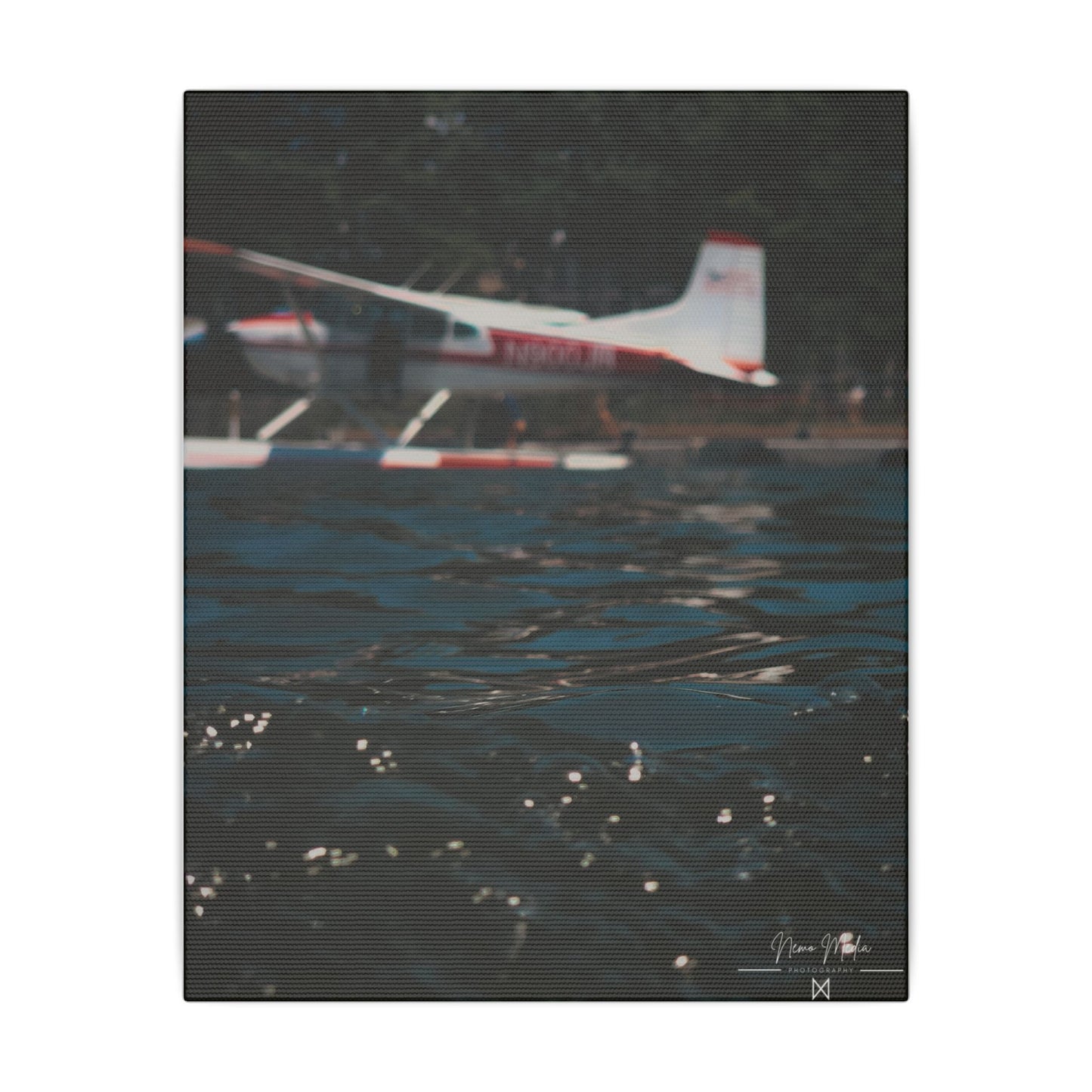 "Seaplane Dreams" on Matte Canvas, Stretched, 0.75"