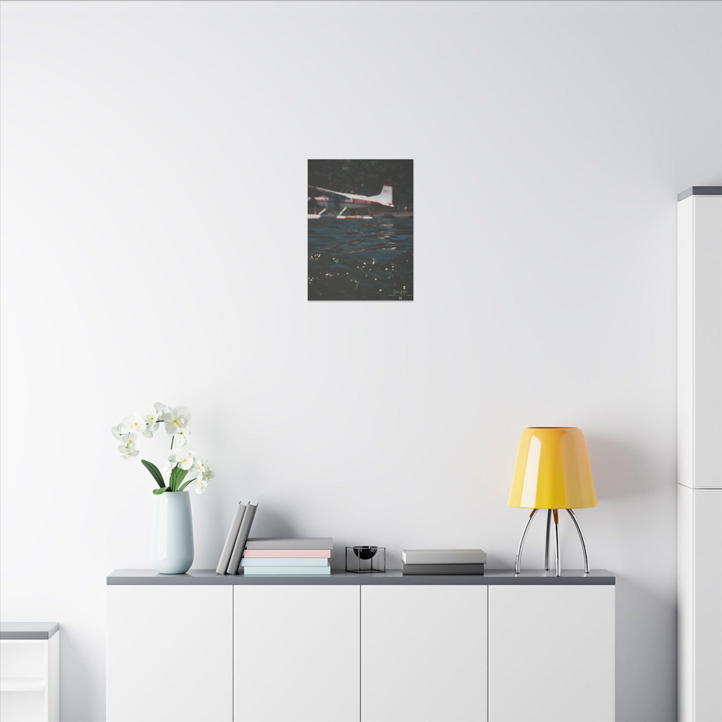 "Seaplane Dreams" on Matte Canvas, Stretched, 0.75"