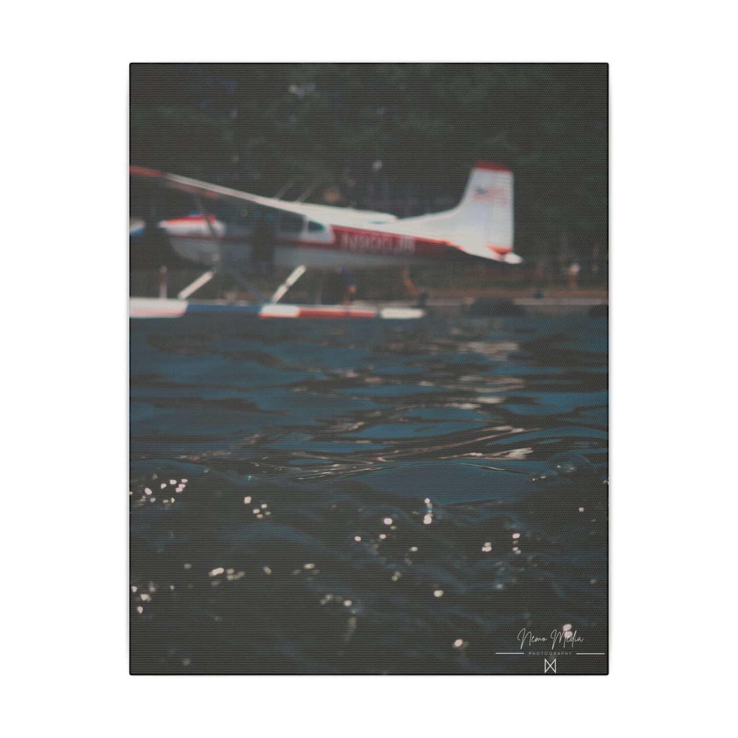 "Seaplane Dreams" on Matte Canvas, Stretched, 0.75"