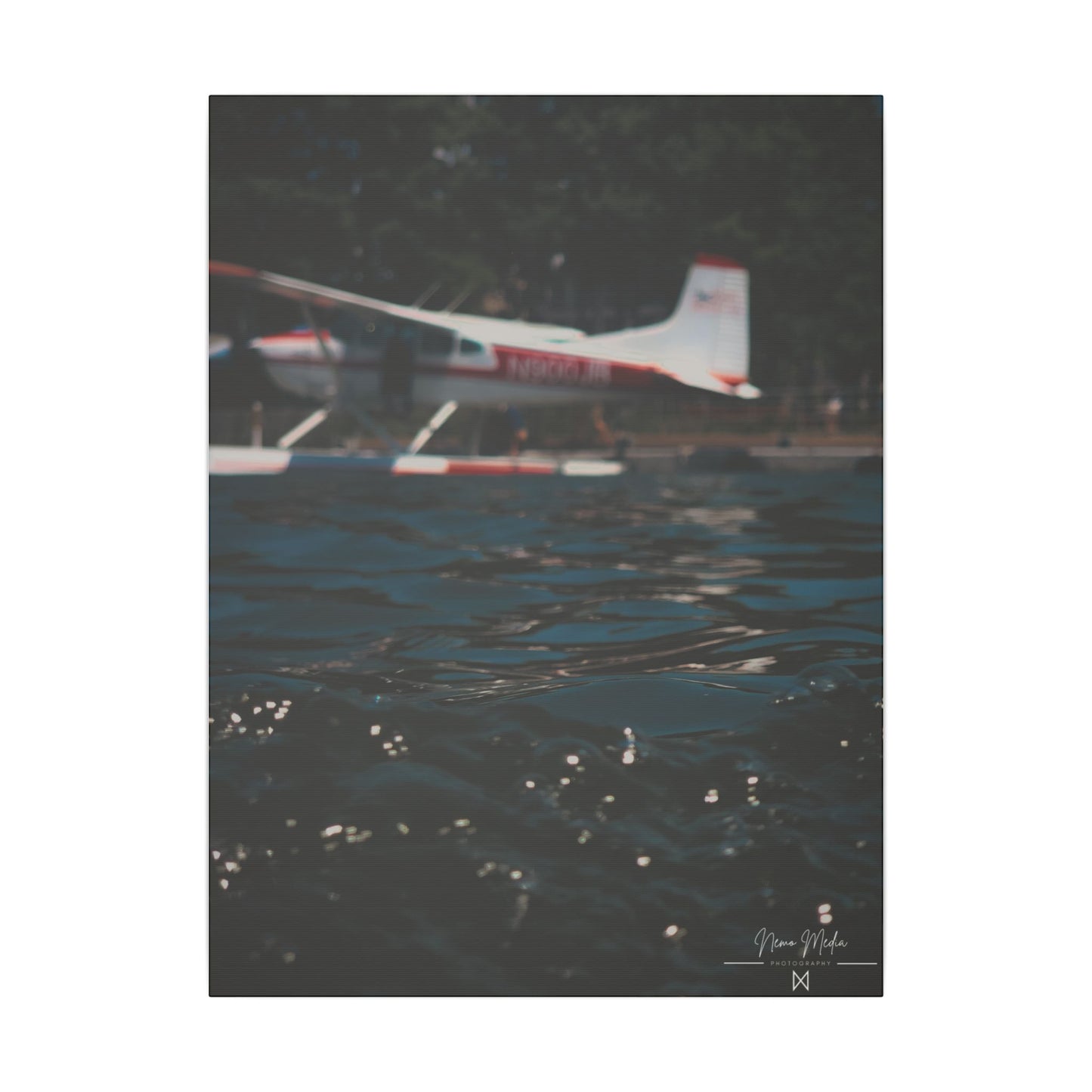 "Seaplane Dreams" on Matte Canvas, Stretched, 0.75"