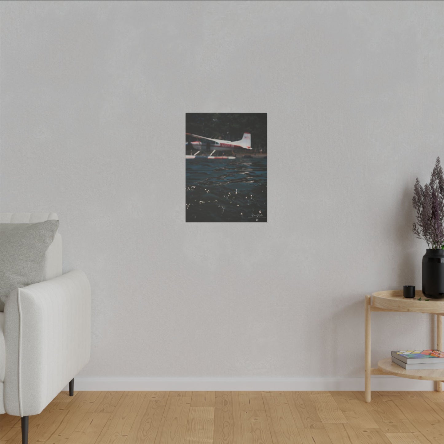 "Seaplane Dreams" on Matte Canvas, Stretched, 0.75"