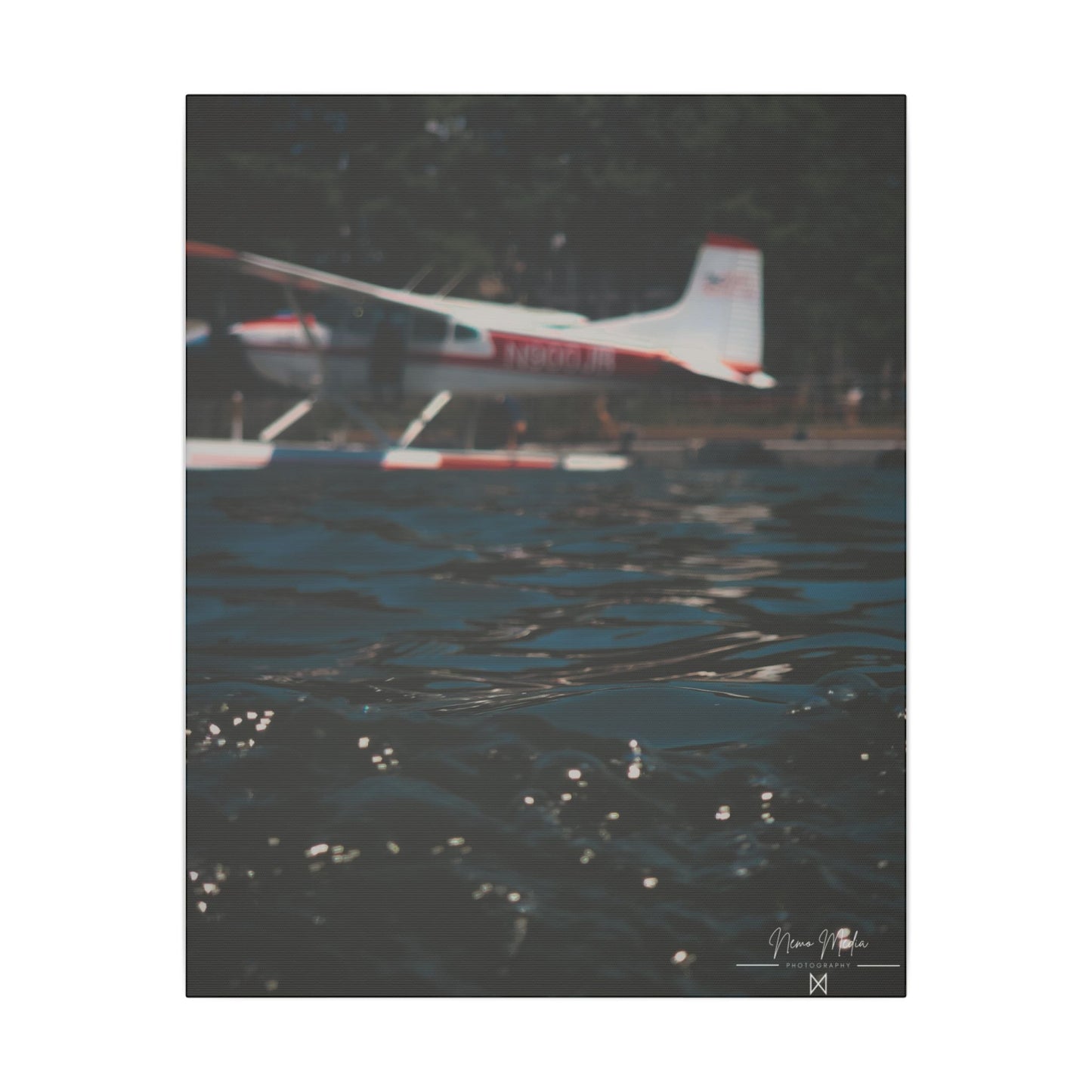 "Seaplane Dreams" on Matte Canvas, Stretched, 0.75"