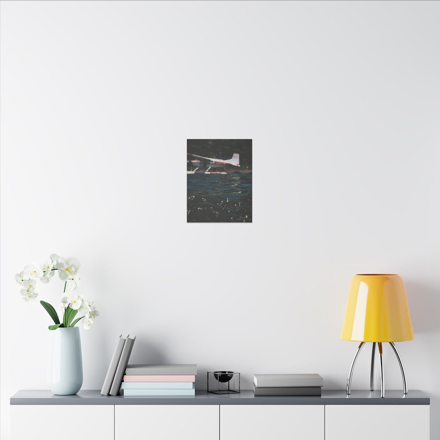 "Seaplane Dreams" on Matte Canvas, Stretched, 0.75"