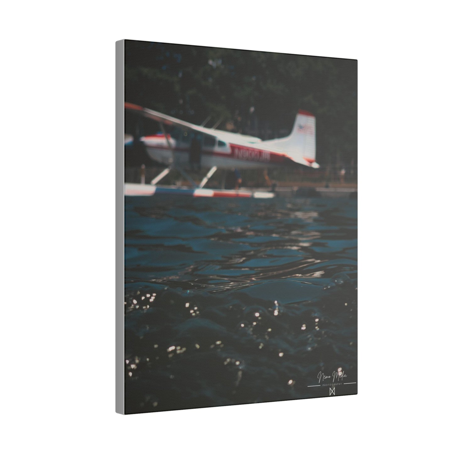 "Seaplane Dreams" on Matte Canvas, Stretched, 0.75"