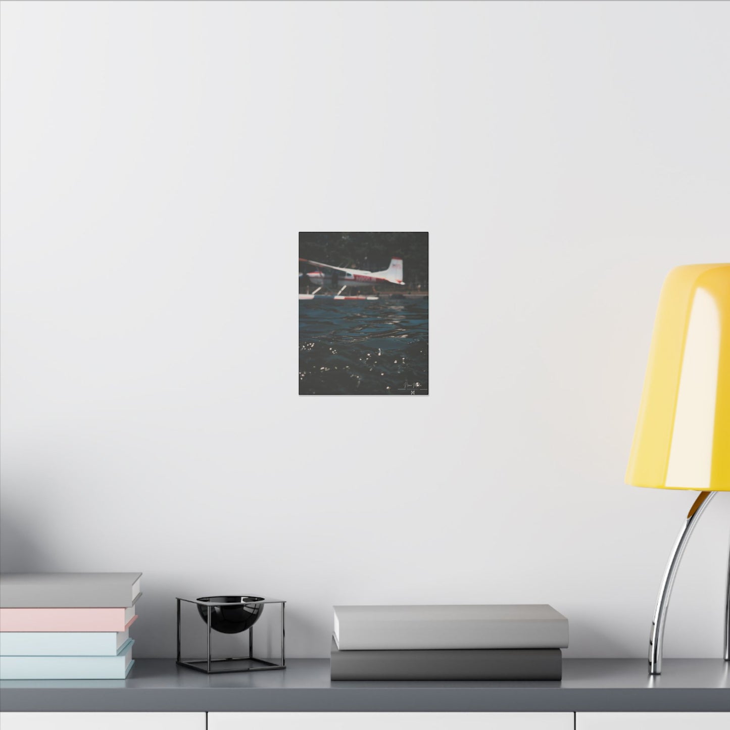 "Seaplane Dreams" on Matte Canvas, Stretched, 0.75"
