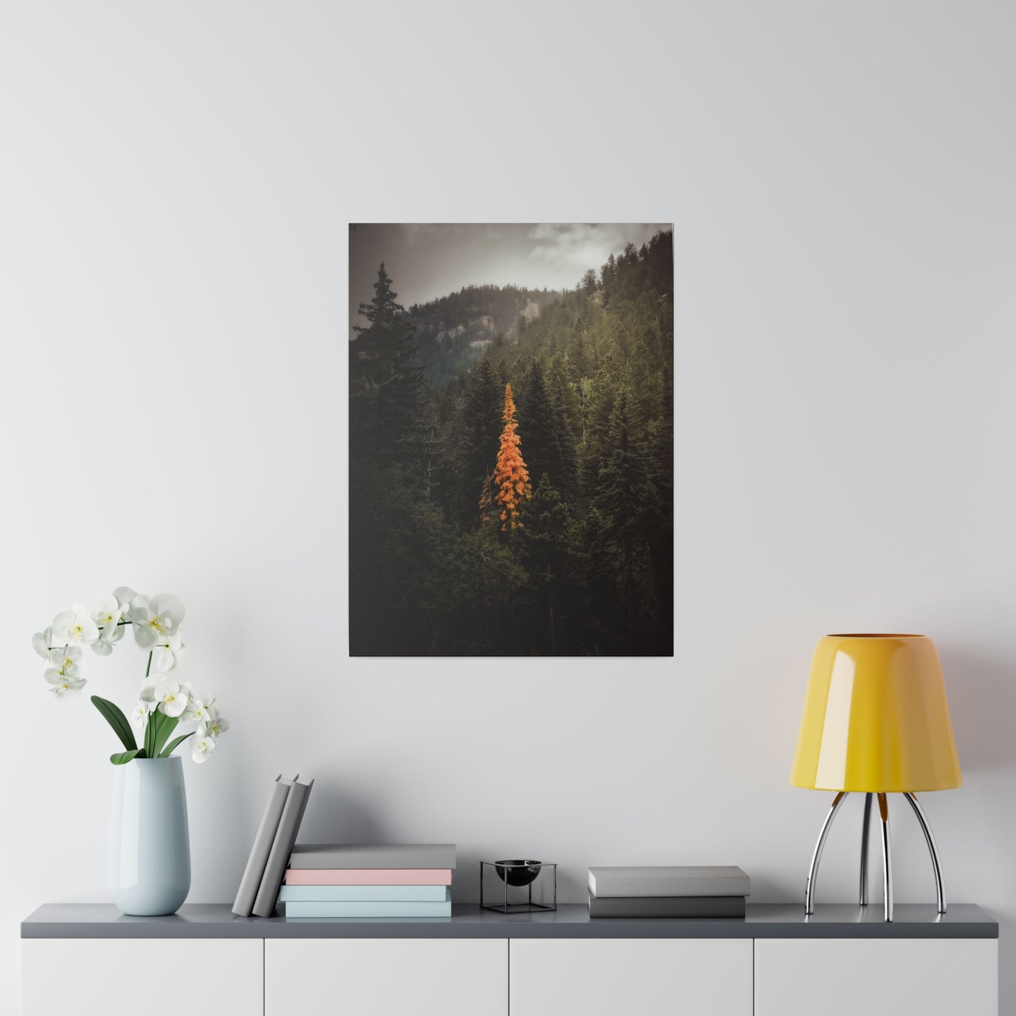 "The Lone Ember" on Matte Canvas, Stretched, 0.75"