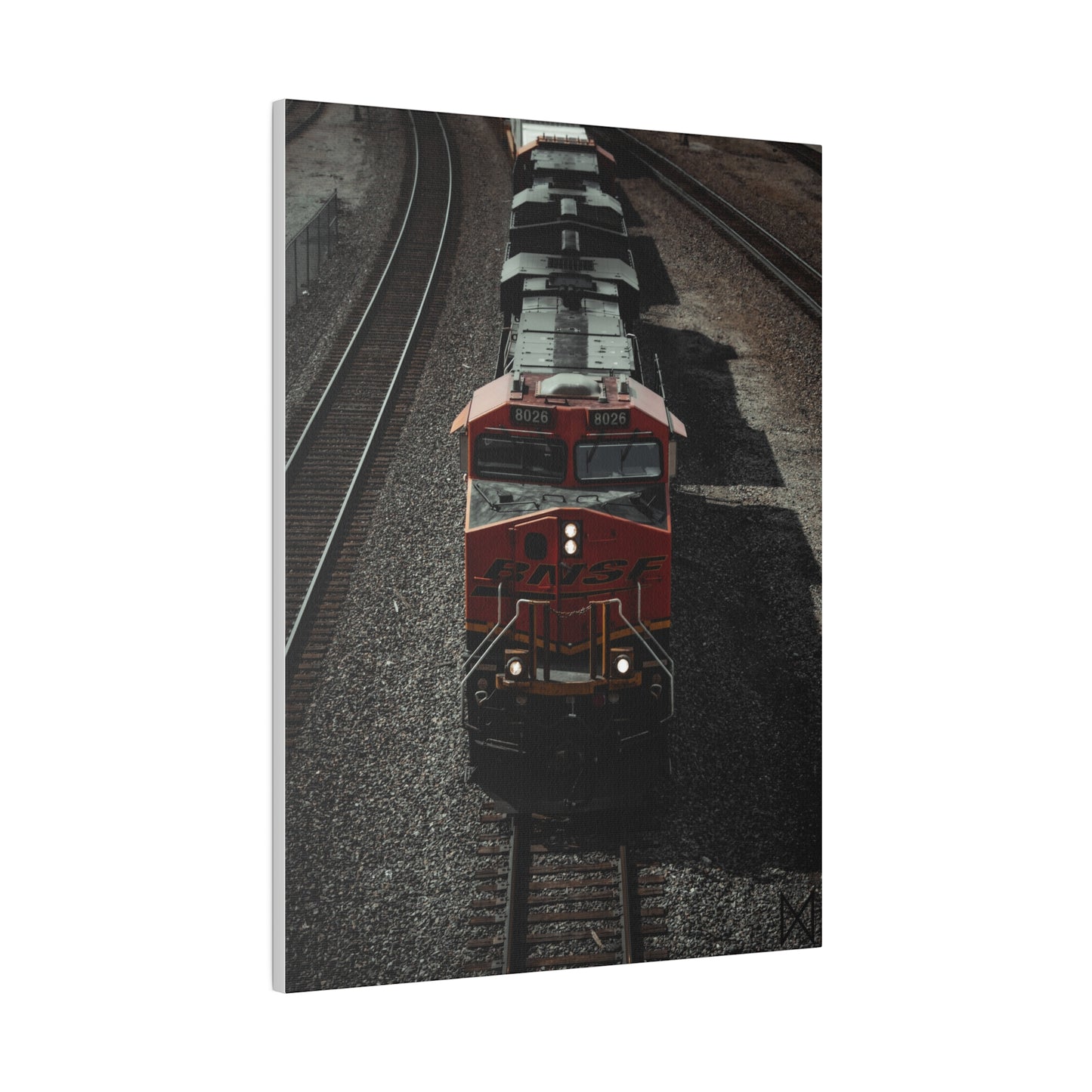 "Great Plains Express" on Matte Canvas, Stretched, 0.75"