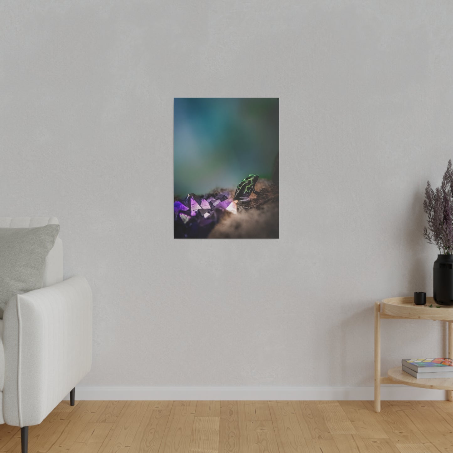 "Crystal Perch" on Matte Canvas, Stretched, 0.75"