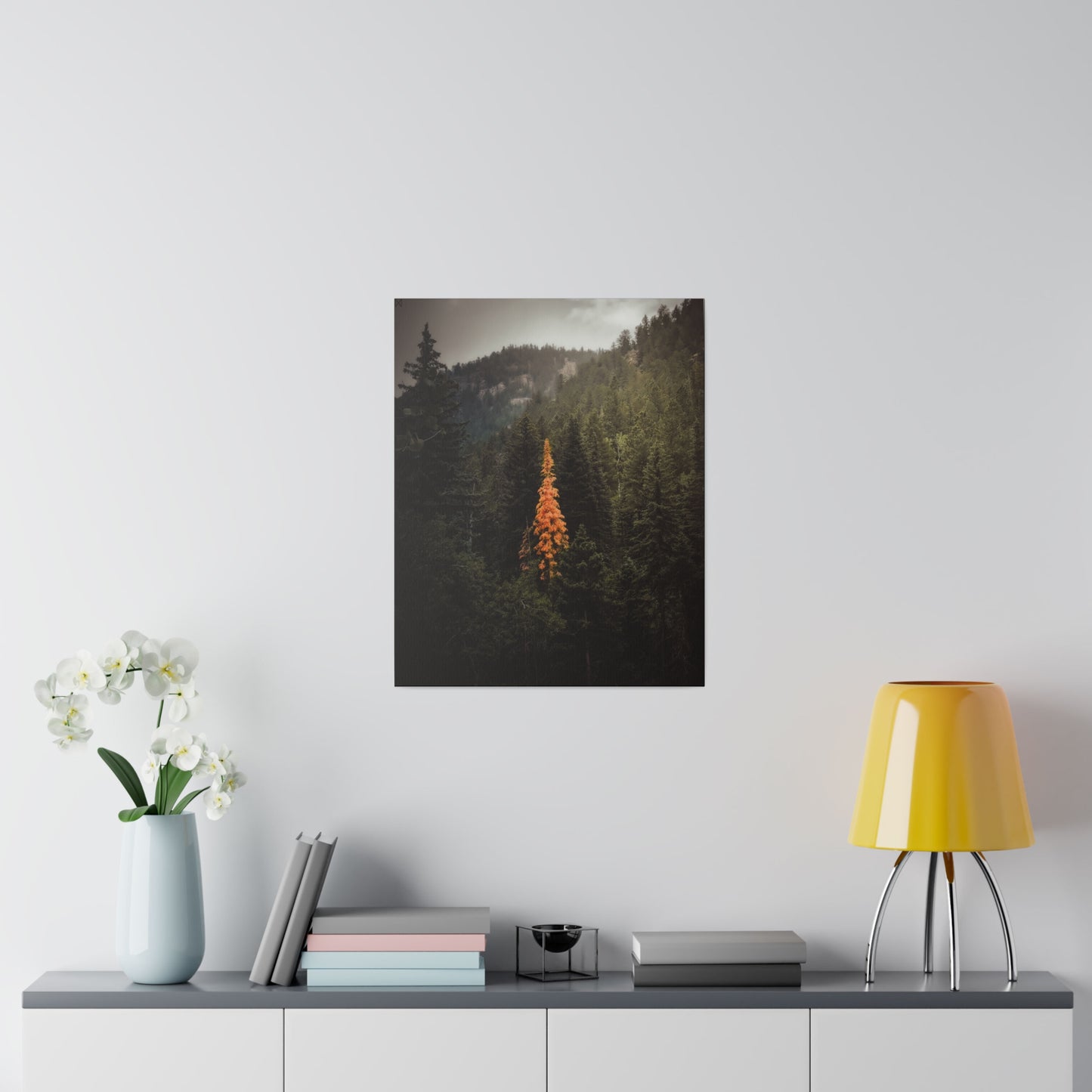 "The Lone Ember" on Matte Canvas, Stretched, 0.75"