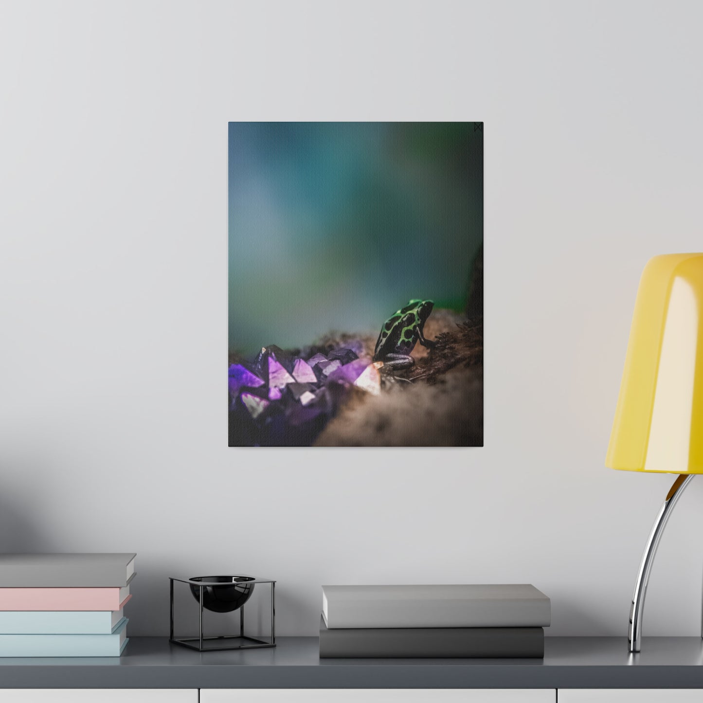 "Crystal Perch" on Matte Canvas, Stretched, 0.75"