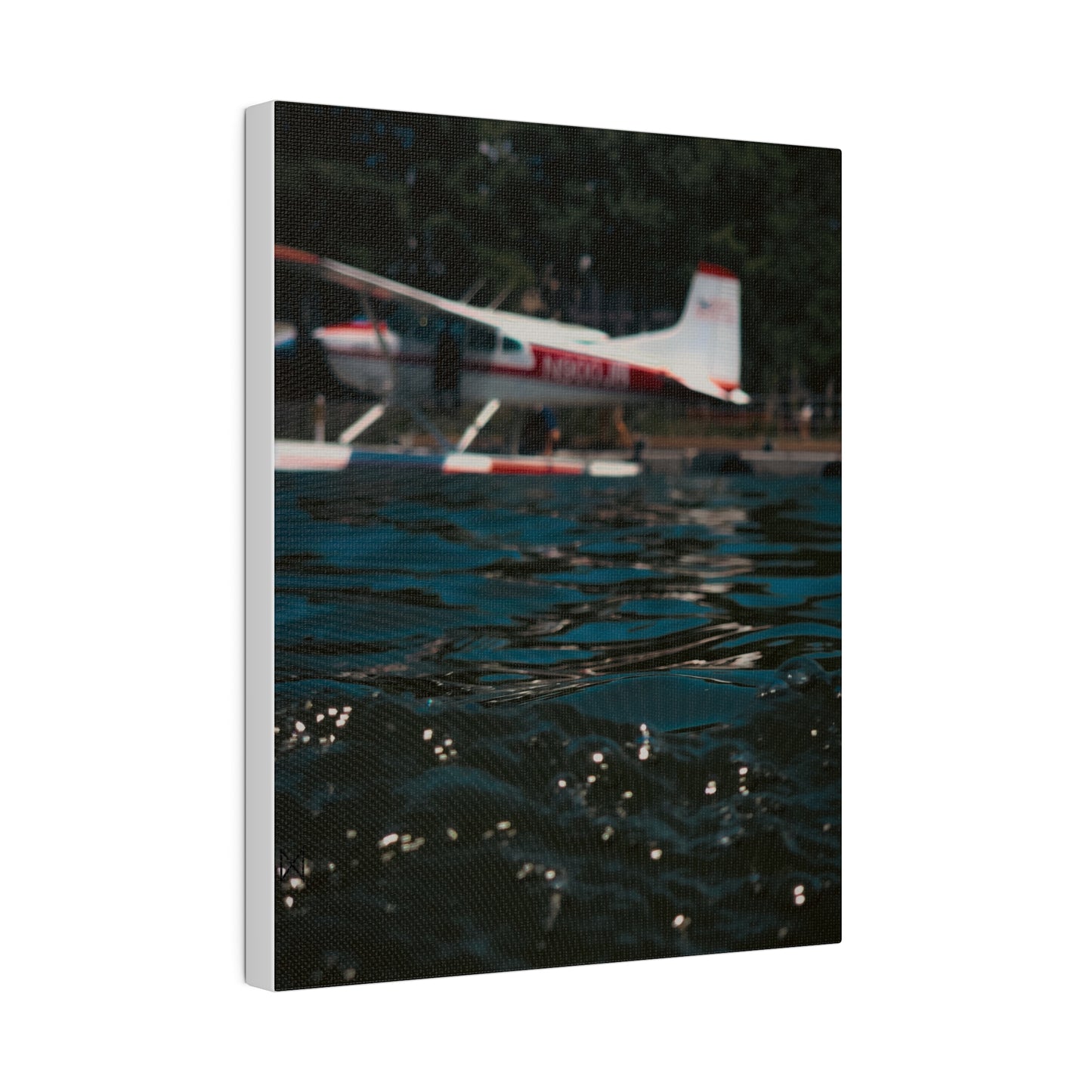 "Seaplane Dreams" on Matte Canvas, Stretched, 0.75"