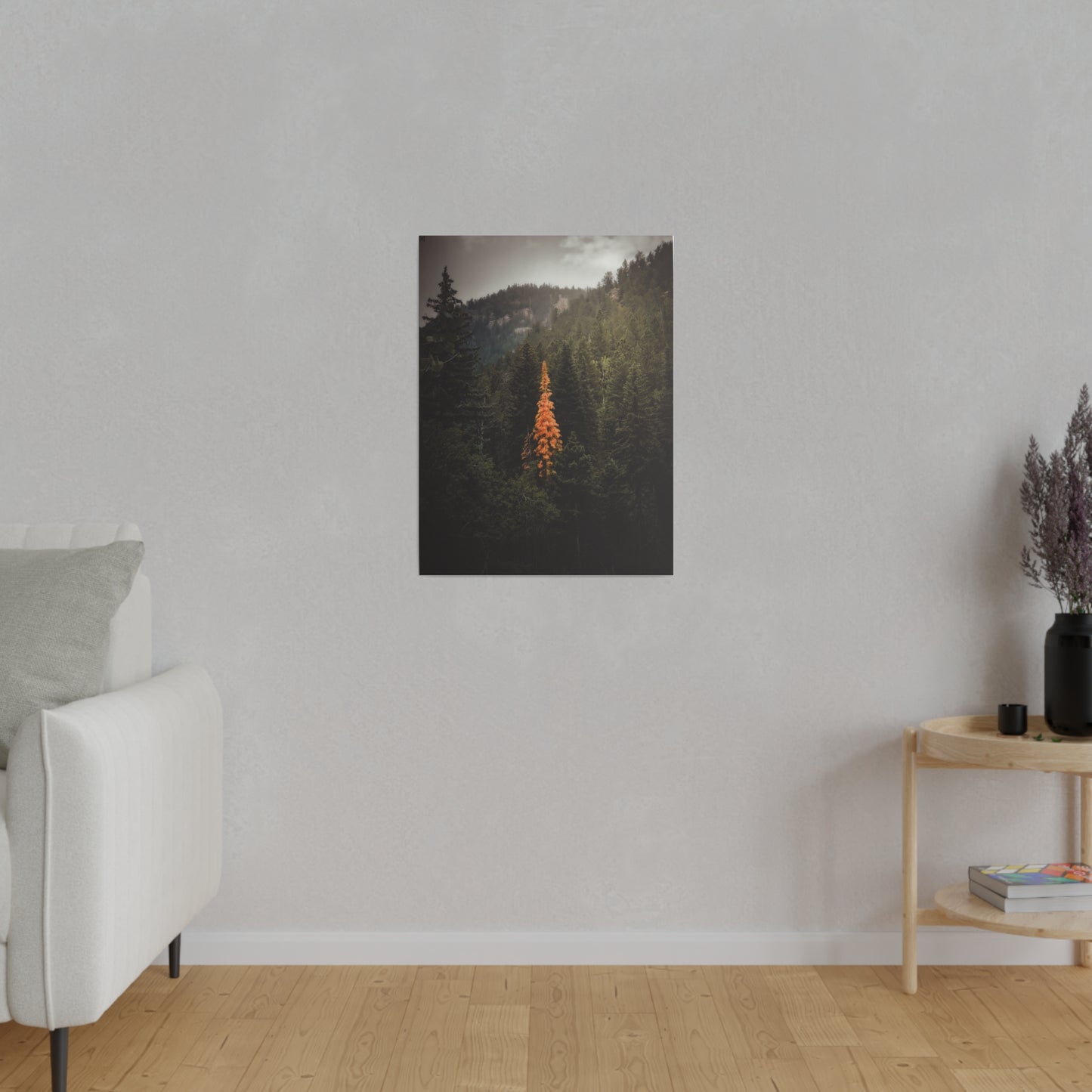 "The Lone Ember" on Matte Canvas, Stretched, 0.75"