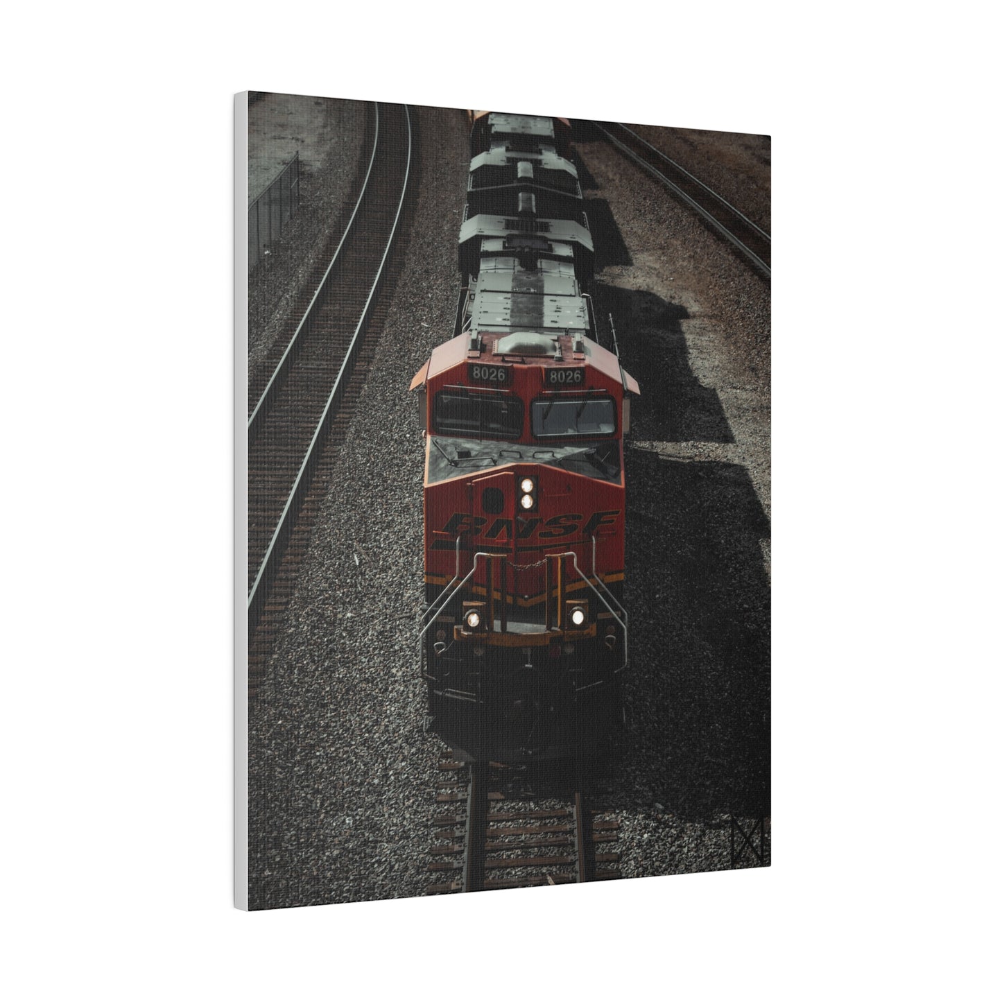 "Great Plains Express" on Matte Canvas, Stretched, 0.75"