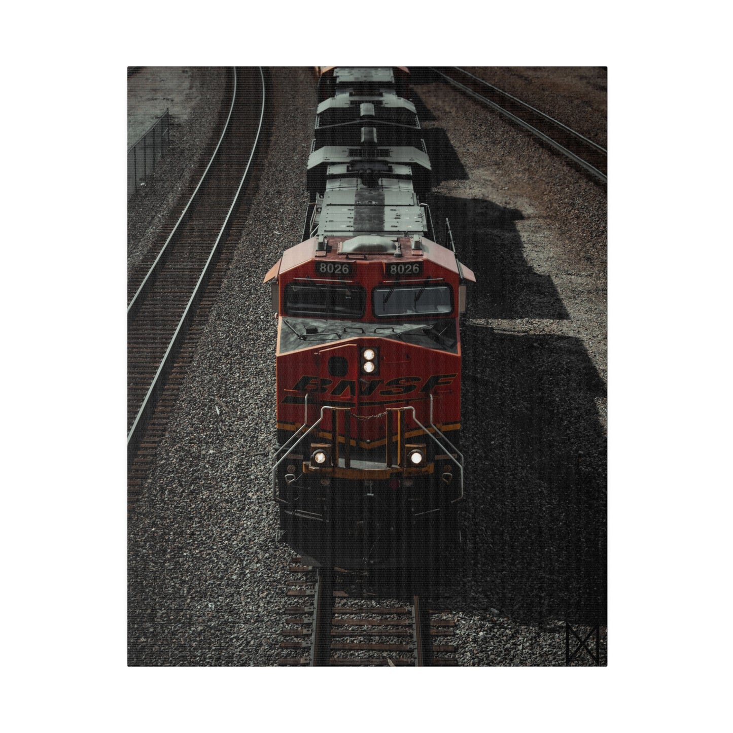 "Great Plains Express" on Matte Canvas, Stretched, 0.75"