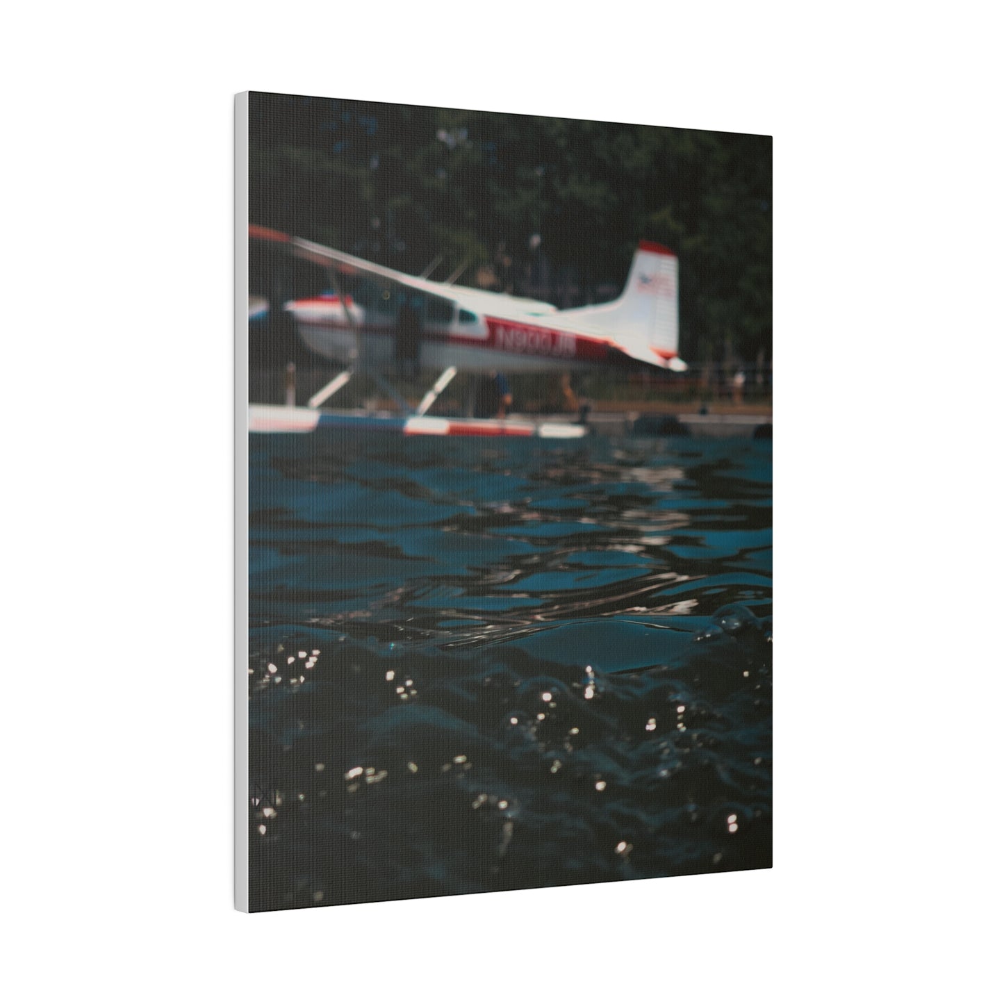 "Seaplane Dreams" on Matte Canvas, Stretched, 0.75"