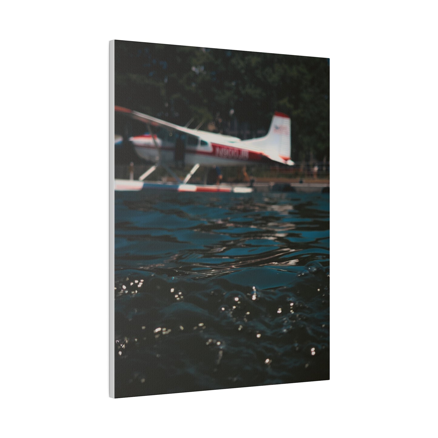 "Seaplane Dreams" on Matte Canvas, Stretched, 0.75"