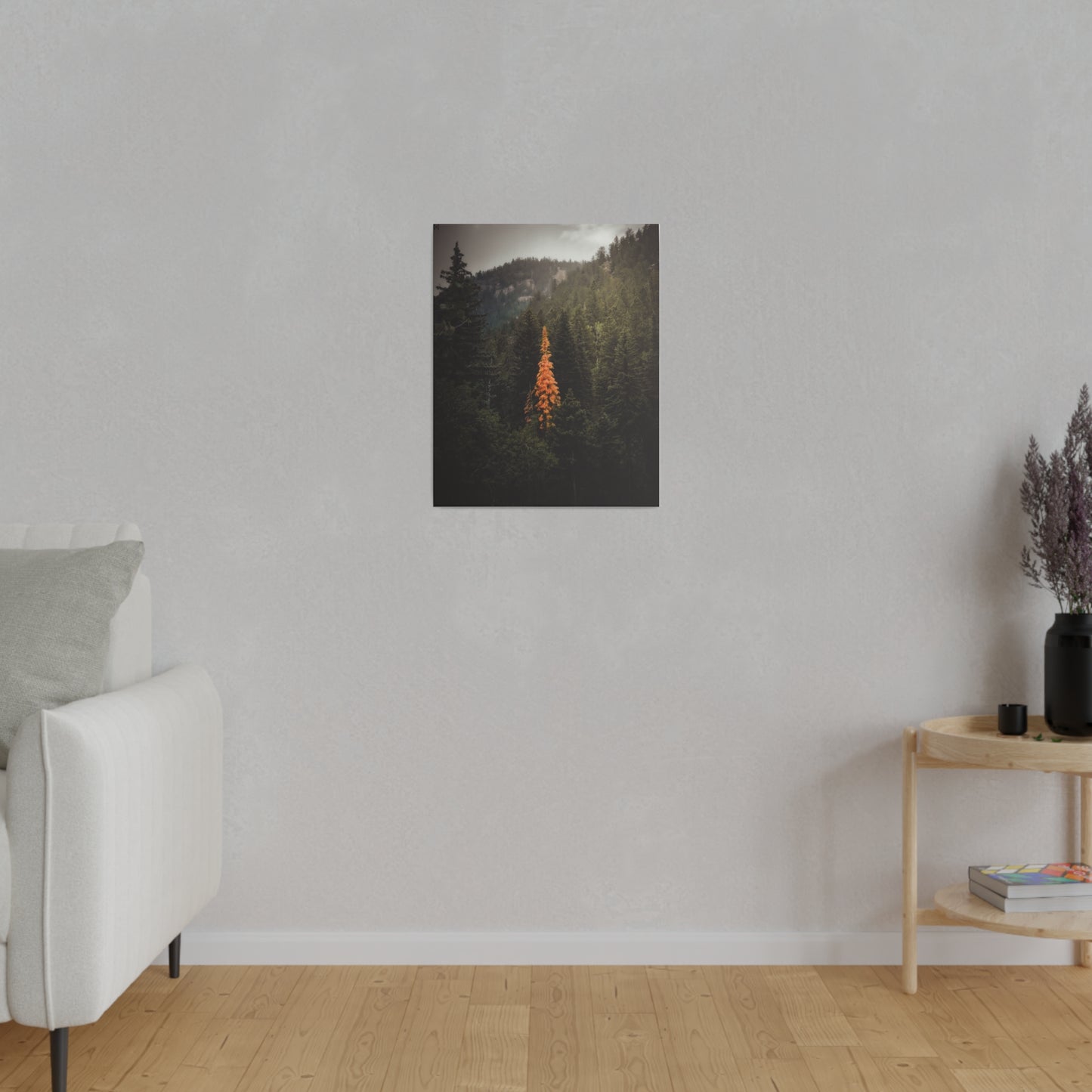 "The Lone Ember" on Matte Canvas, Stretched, 0.75"