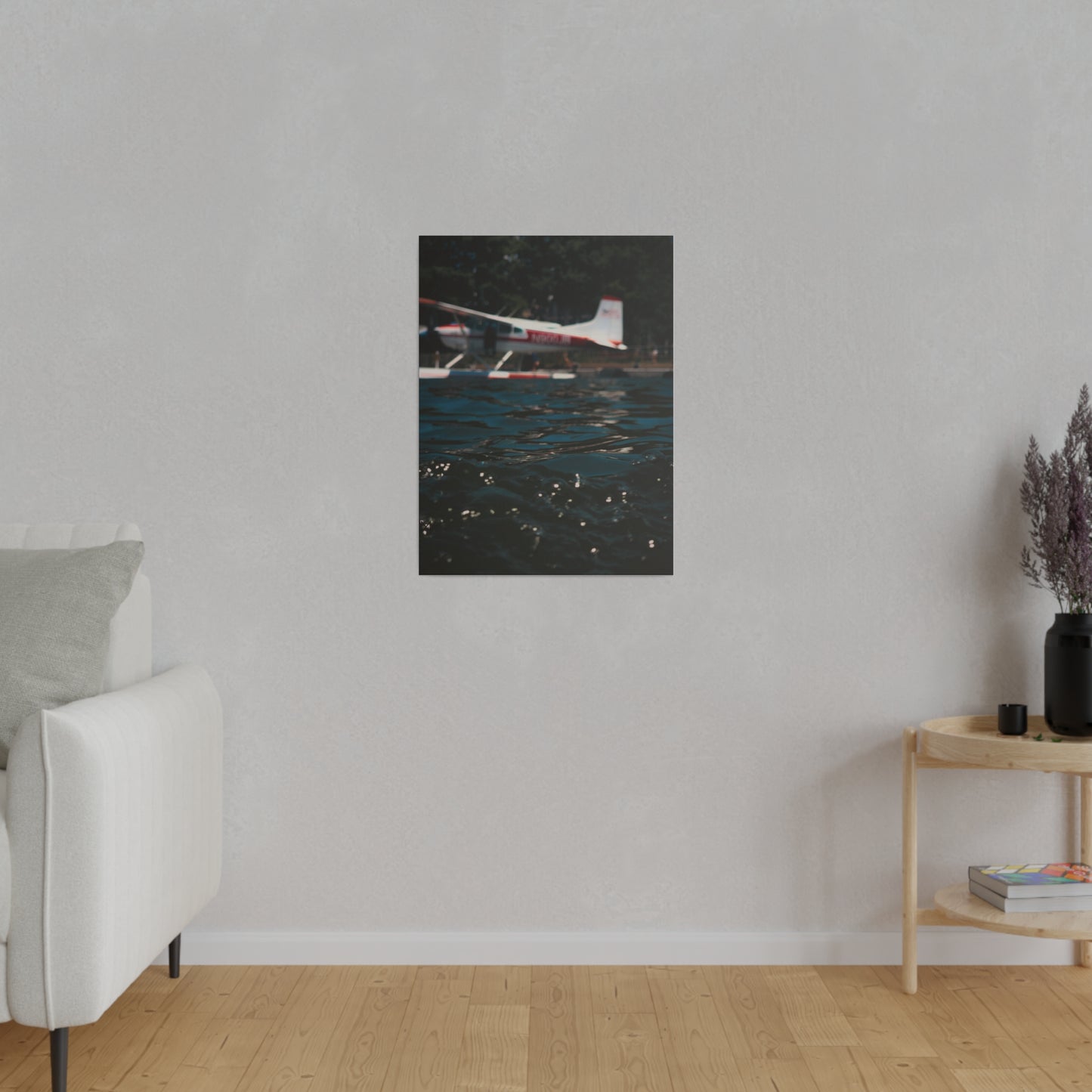 "Seaplane Dreams" on Matte Canvas, Stretched, 0.75"