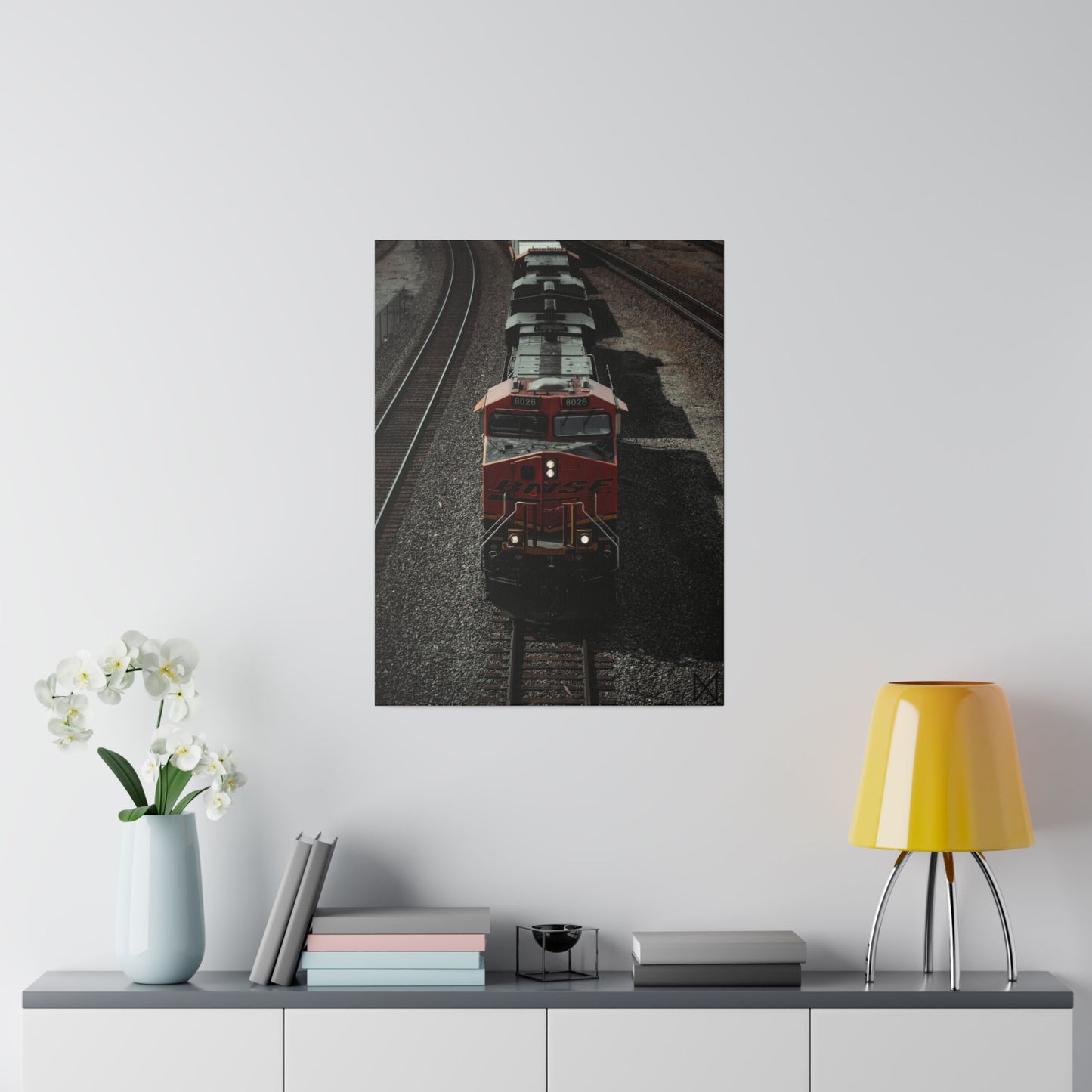 "Great Plains Express" on Matte Canvas, Stretched, 0.75"