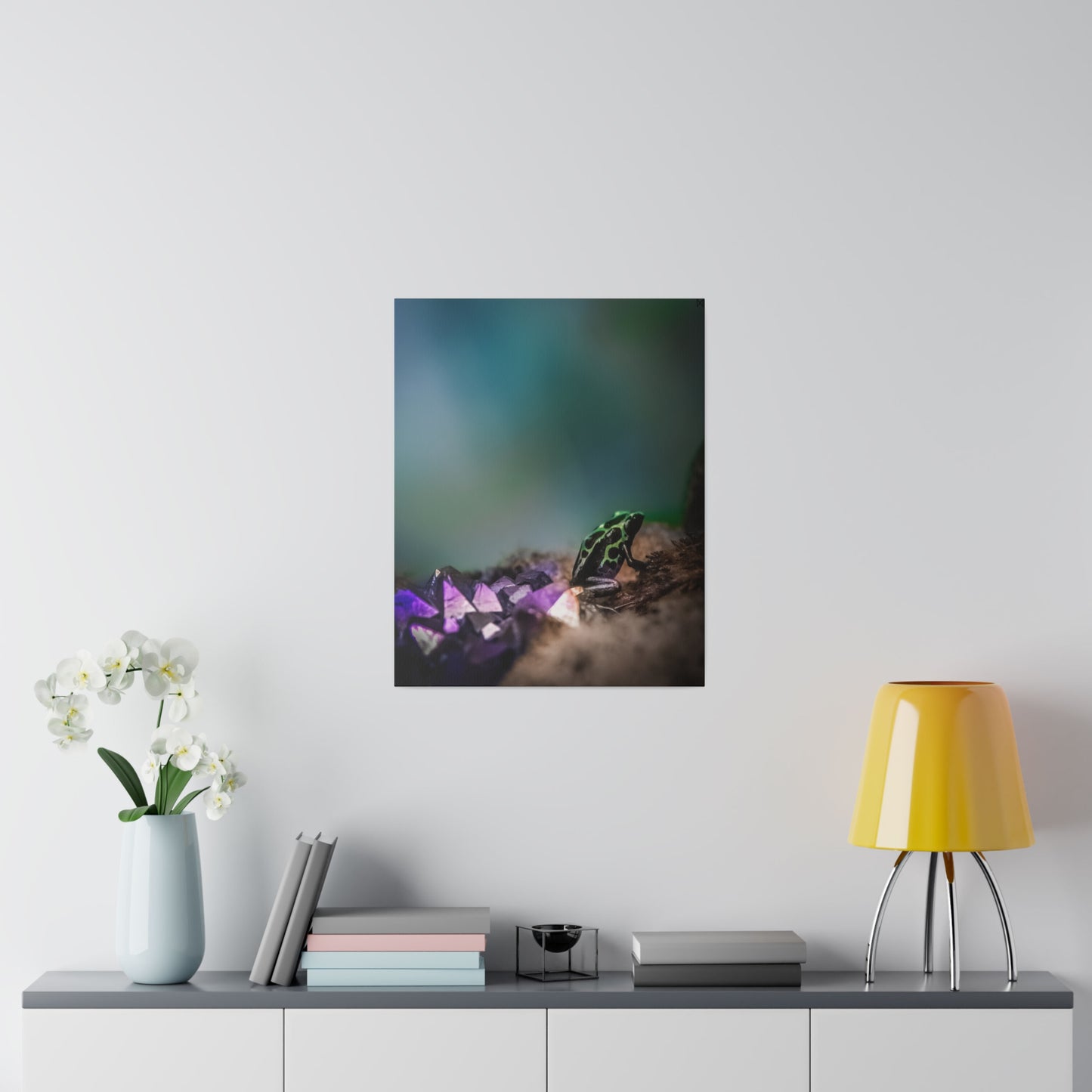 "Crystal Perch" on Matte Canvas, Stretched, 0.75"