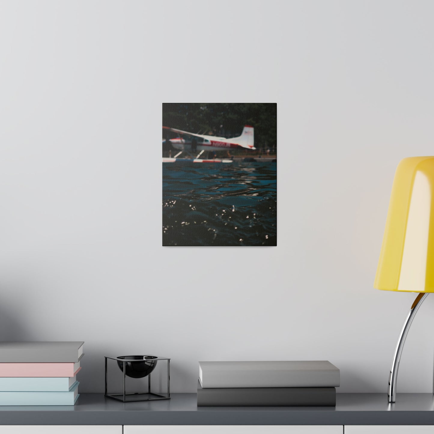 "Seaplane Dreams" on Matte Canvas, Stretched, 0.75"