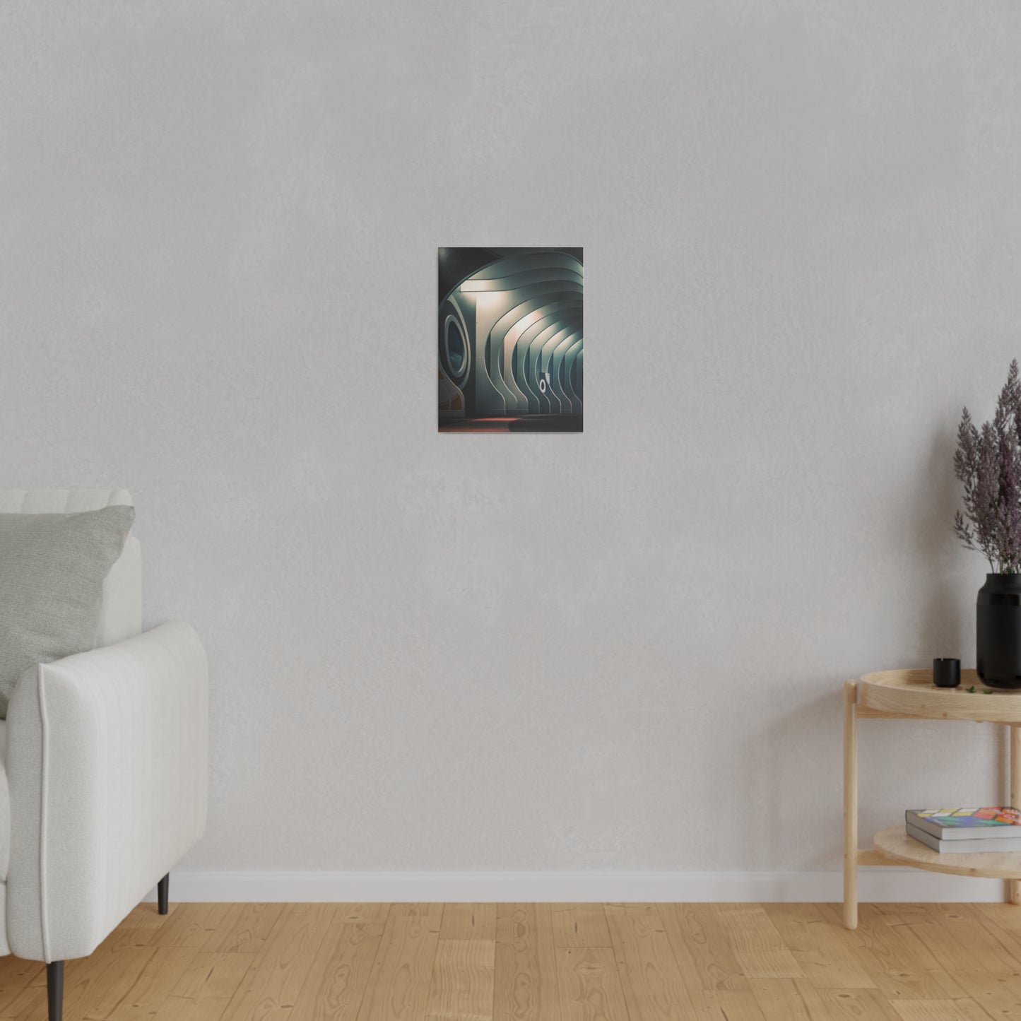 "Echoes of Modernity" on Matte Canvas Stretched, 0.75"