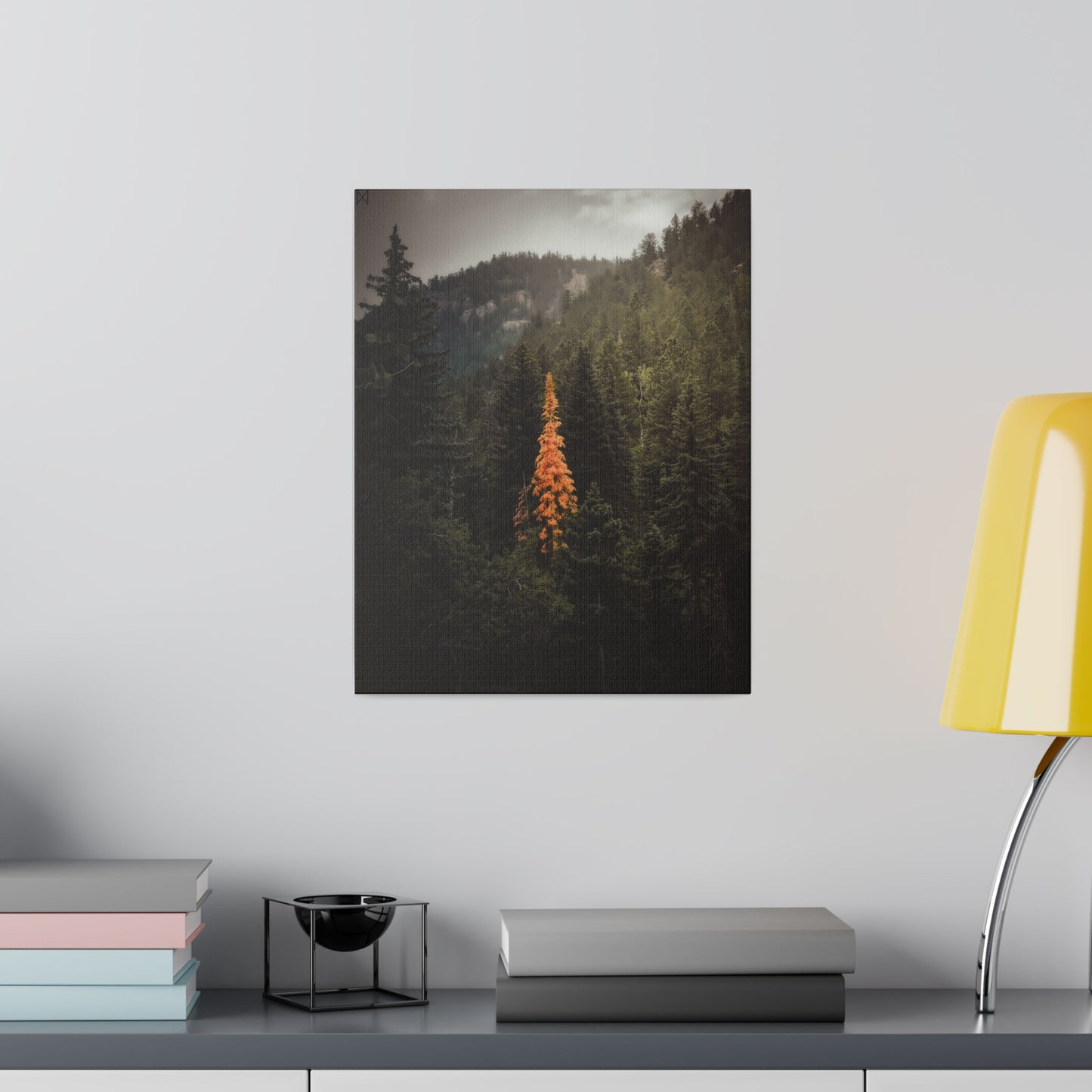 "The Lone Ember" on Matte Canvas, Stretched, 0.75"