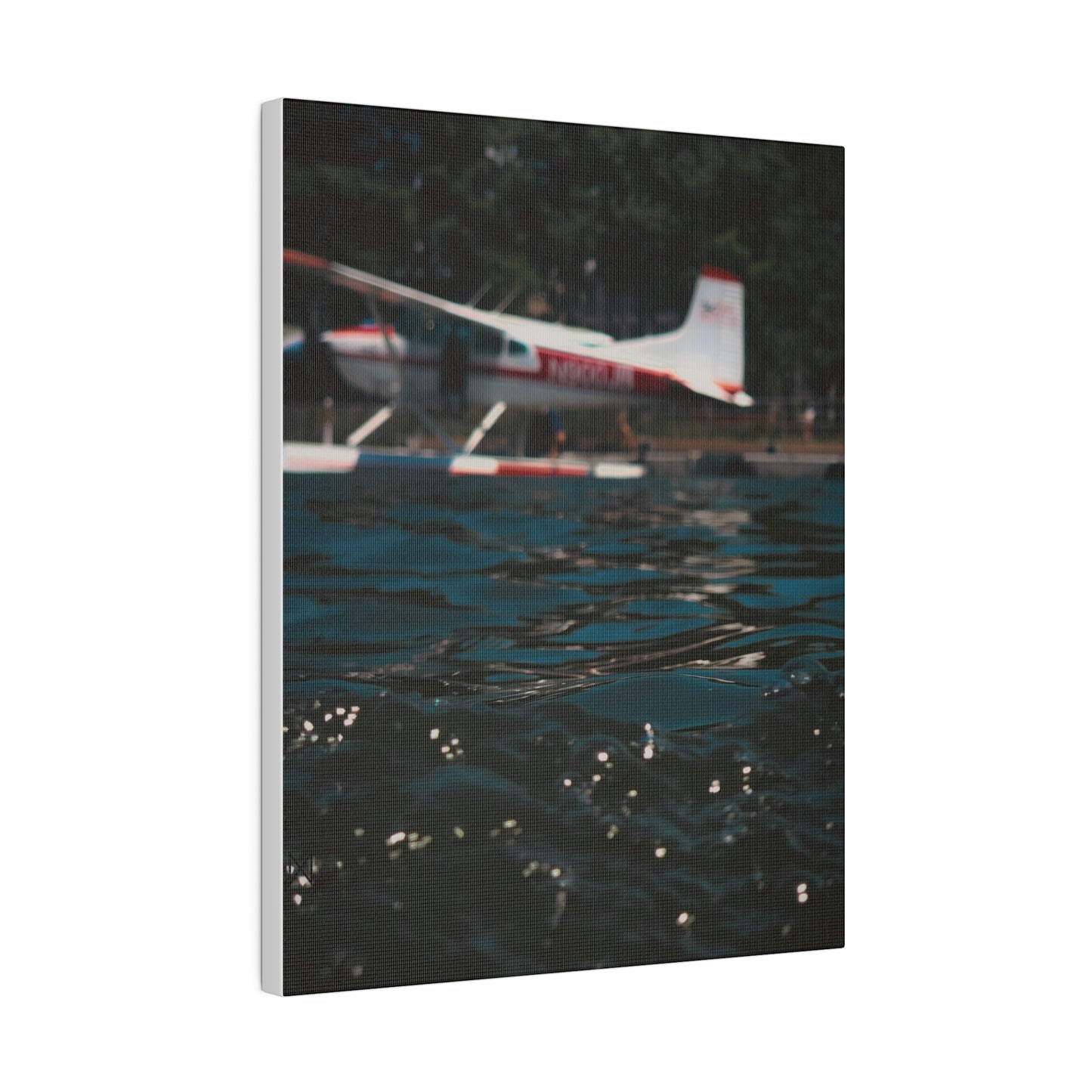 "Seaplane Dreams" on Matte Canvas, Stretched, 0.75"