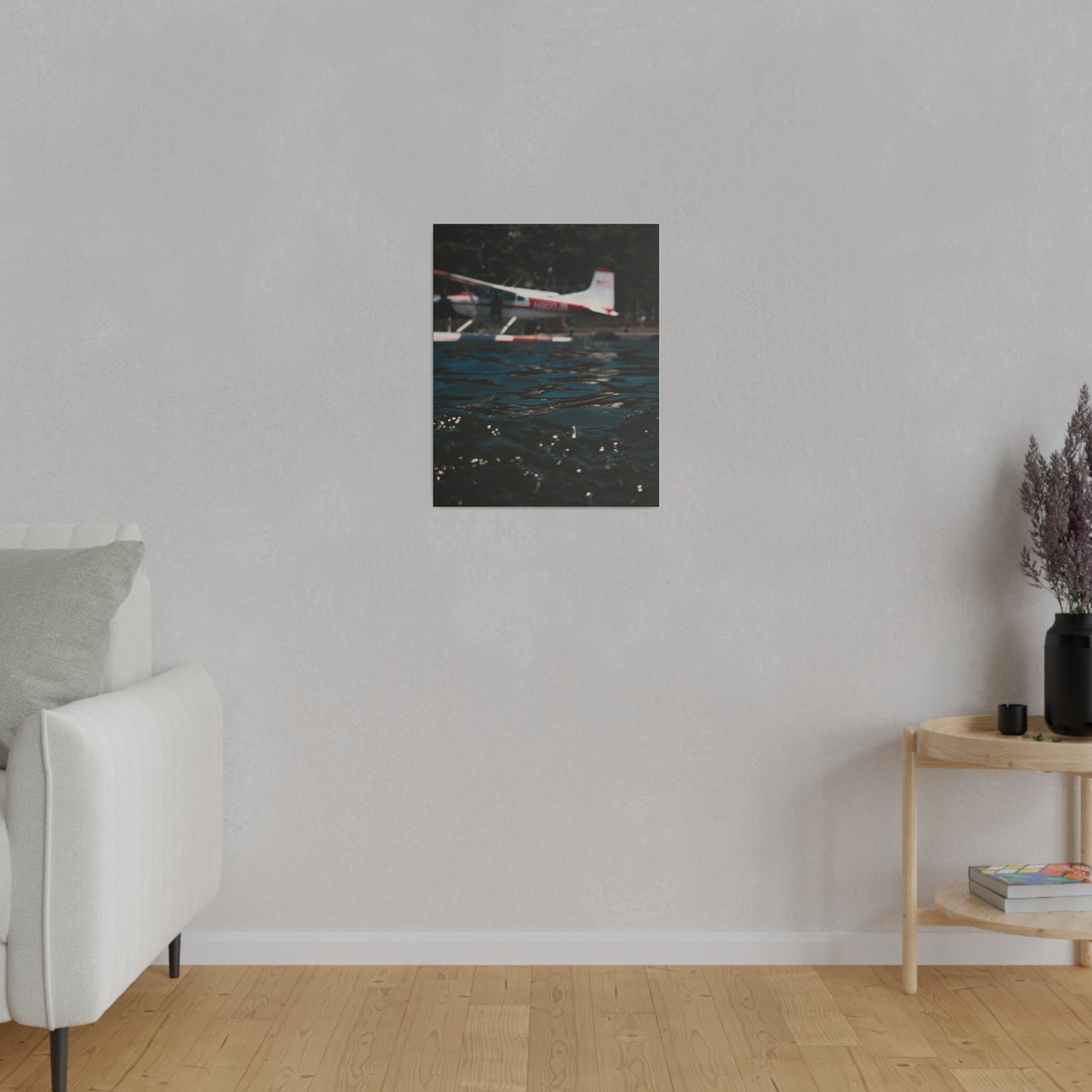 "Seaplane Dreams" on Matte Canvas, Stretched, 0.75"