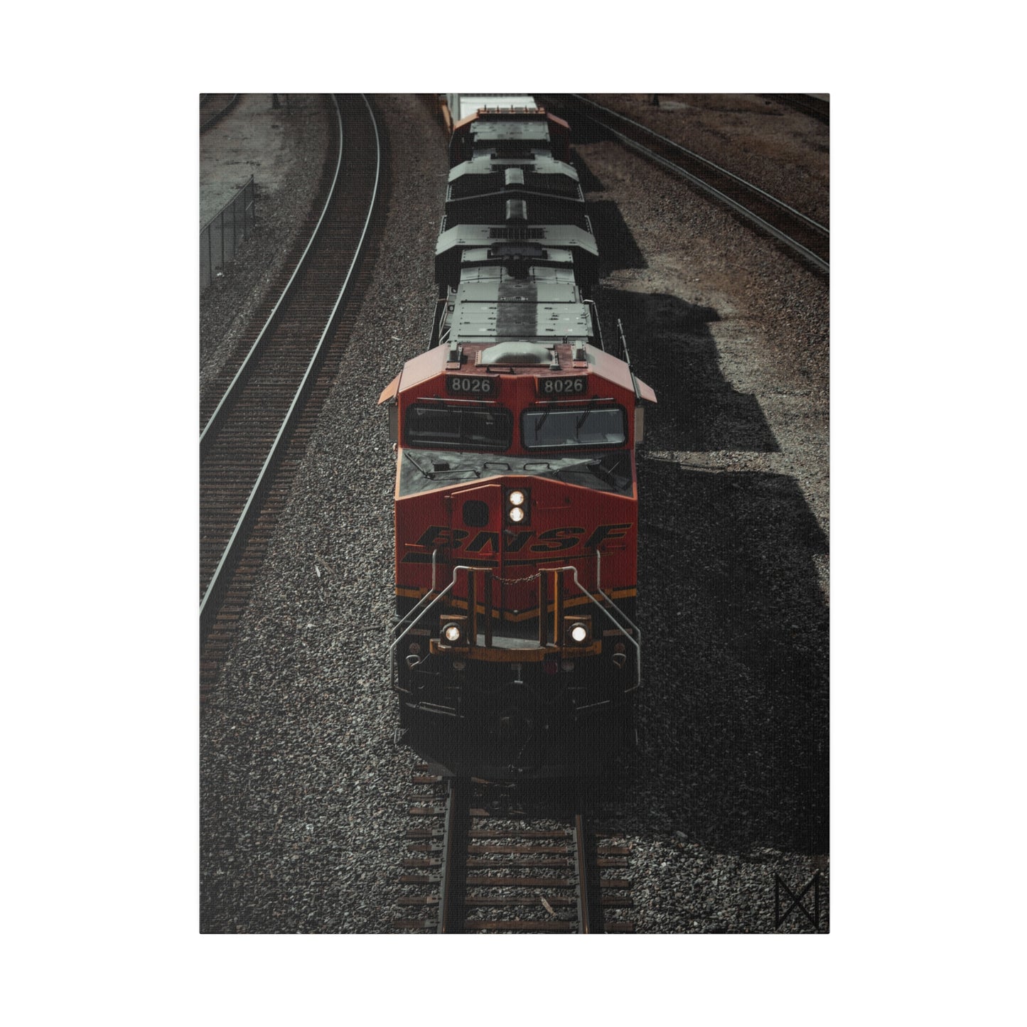 "Great Plains Express" on Matte Canvas, Stretched, 0.75"