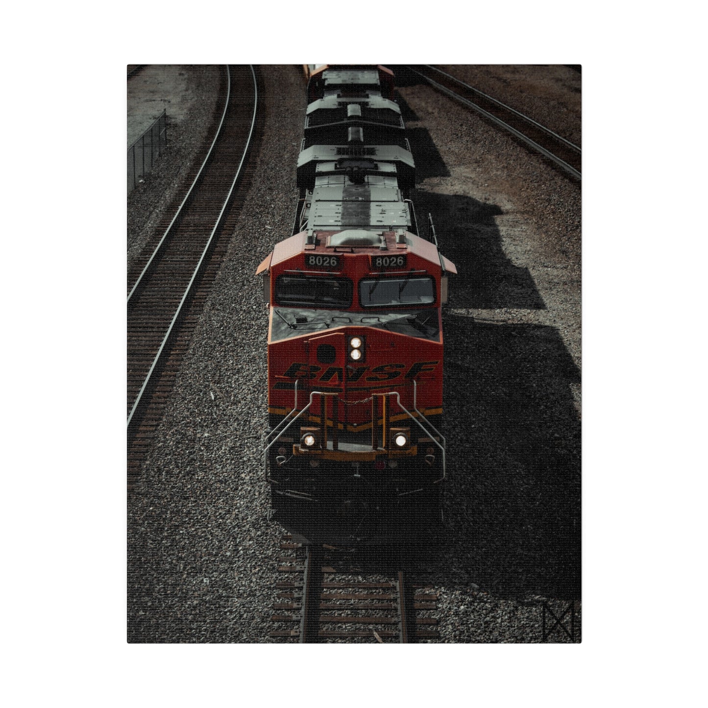 "Great Plains Express" on Matte Canvas, Stretched, 0.75"