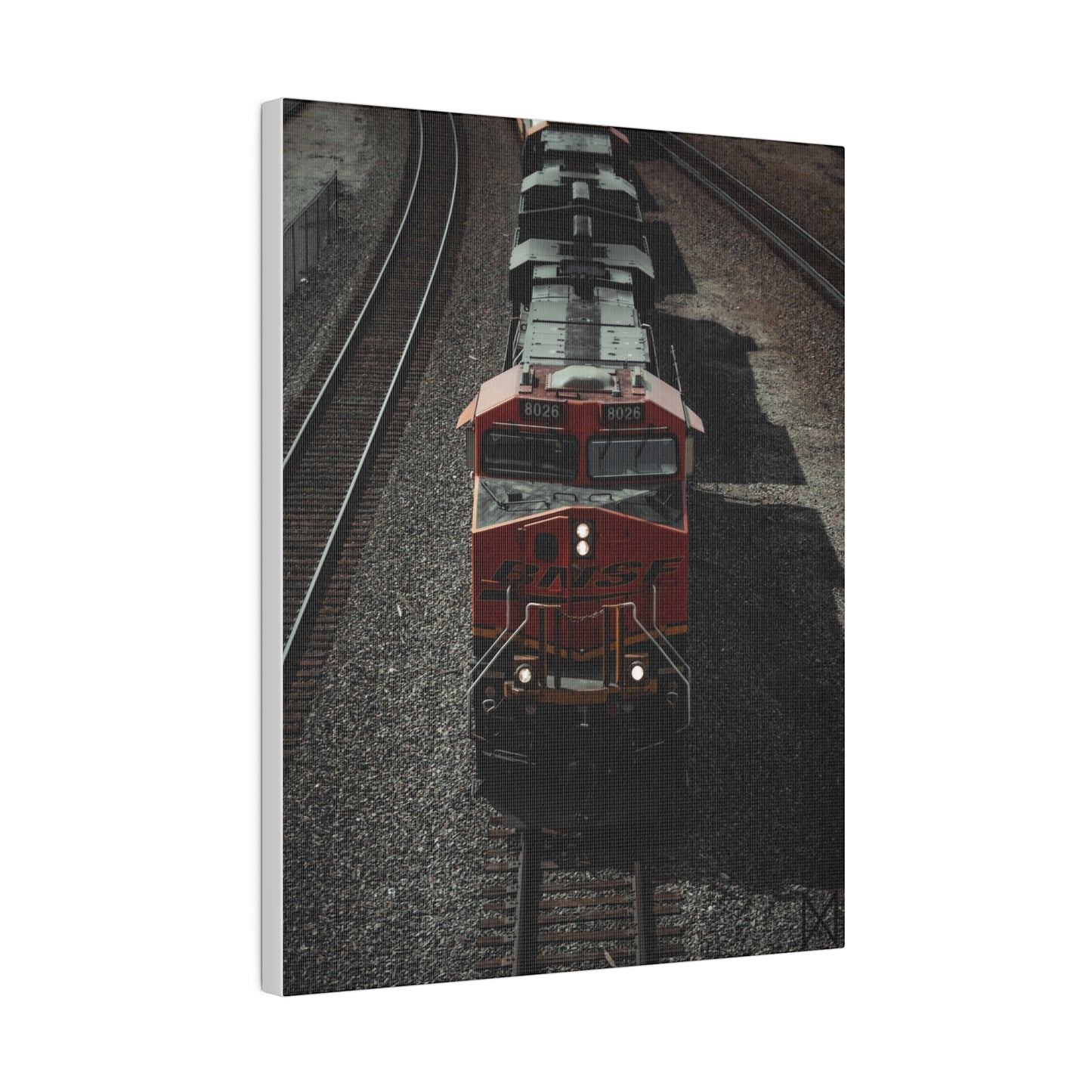 "Great Plains Express" on Matte Canvas, Stretched, 0.75"