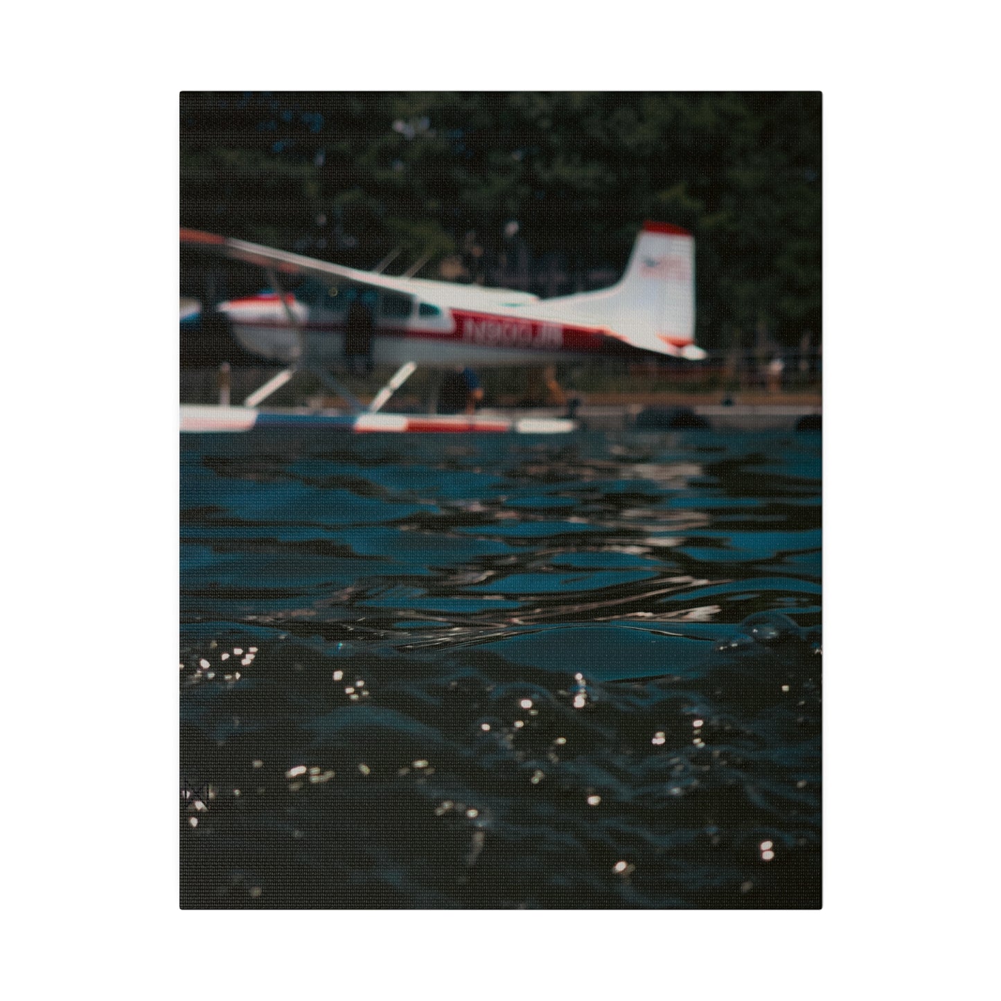 "Seaplane Dreams" on Matte Canvas, Stretched, 0.75"