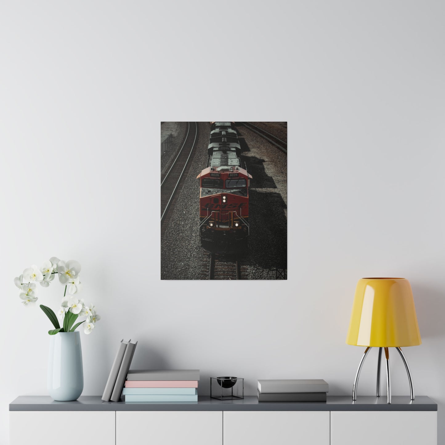 "Great Plains Express" on Matte Canvas, Stretched, 0.75"