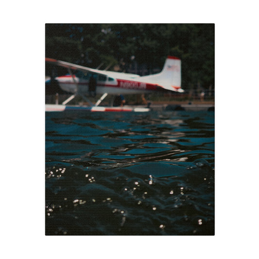 "Seaplane Dreams" on Matte Canvas, Stretched, 0.75"